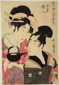 K. Utamaro,Komurasaki and Gonpachi, c. 1798-99 