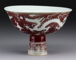 Coppa cinese, Dinastia Ming, Regno di Yongle, British Museum.