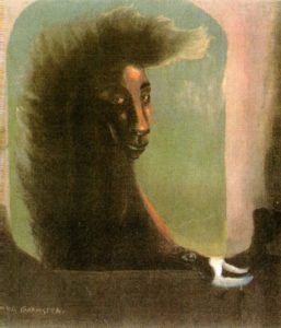 Leonora Carrington, Femme et Oiseau, 1937